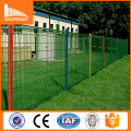 heavy welded Pool Fencing/cheap price flange post garden fence